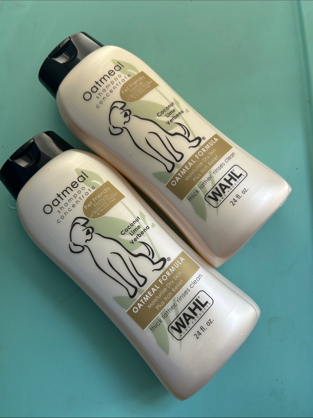 NWT Wahl Oatmeal shampoo, concentrate pet friendly formula